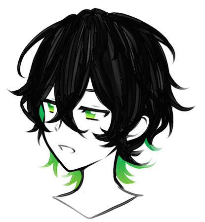 Sketch OC Headshot